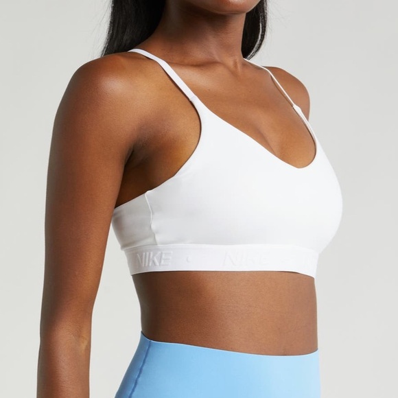 Nike NEW Large Indy light support padded adjustable sports bra - Picture 3 of 8